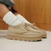Meare Walla til kvinder. Wallabees i ahornfarvet ruskind Meare Walla til kvinder. Wallabees i ahornfarvet ruskind