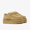 Meare Walla til kvinder. Wallabees i ahornfarvet ruskind Meare Walla til kvinder. Wallabees i ahornfarvet ruskind