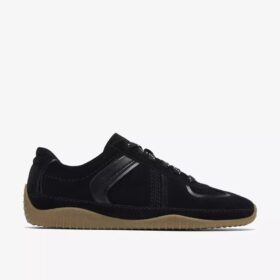 Meridor Lo sneakers til kvinder i sort ruskind
