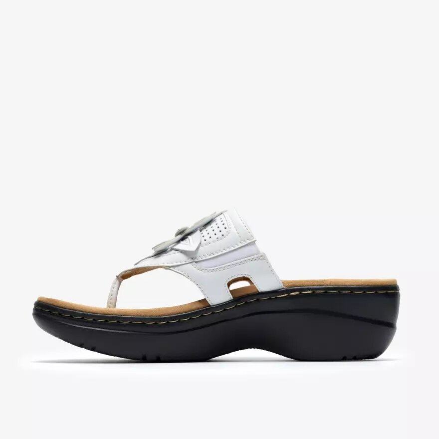 Merliah2 Kyla hvide kilehæle-sandaler til kvinder Merliah2 Kyla hvide kilehæle-sandaler til kvinder