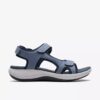 Mira Bay-rem-sandaler til kvinder i denimblå med Cloudsteppers™-teknologi Mira Bay-rem-sandaler til kvinder i denimblå med Cloudsteppers™-teknologi