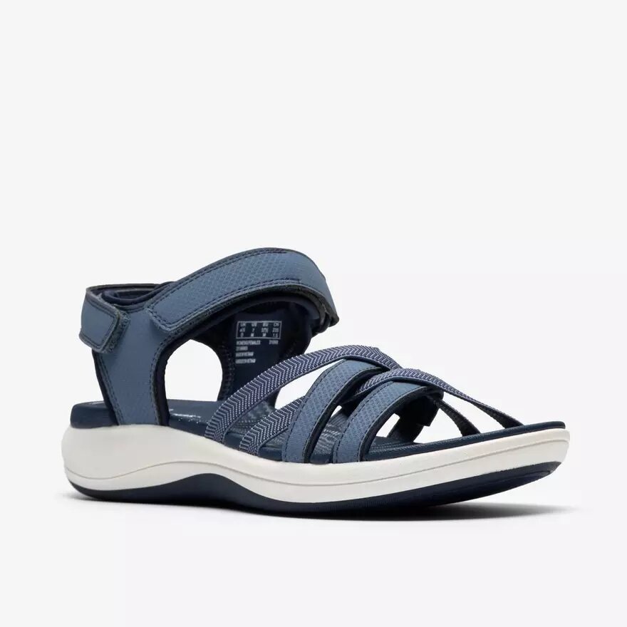 Mira Shore navy-rem-sandaler for kvinder Mira Shore navy-rem-sandaler for kvinder
