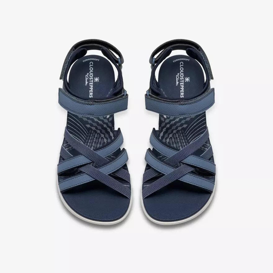 Mira Shore navy-rem-sandaler for kvinder Mira Shore navy-rem-sandaler for kvinder