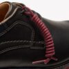 Monahan Plain Oxford-sko i sort læder til mænd | Clark’s