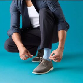 Monahan Plain Stone Nubuck Oxfords til mænd