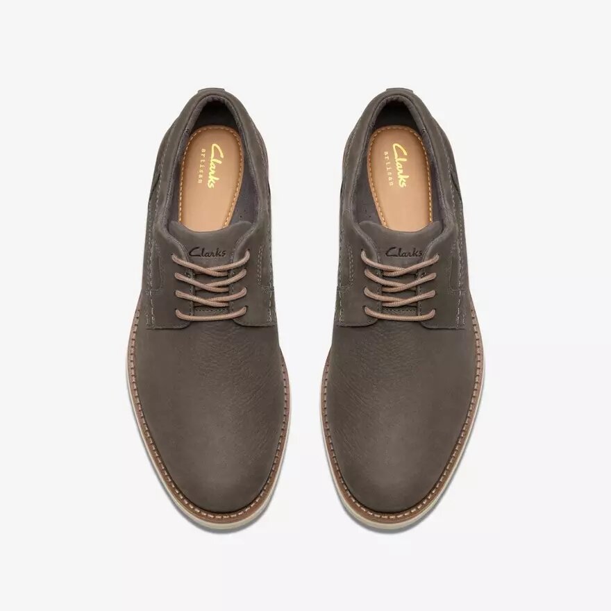 Monahan Plain Stone Nubuck Oxfords til mænd Monahan Plain Stone Nubuck Oxfords til mænd