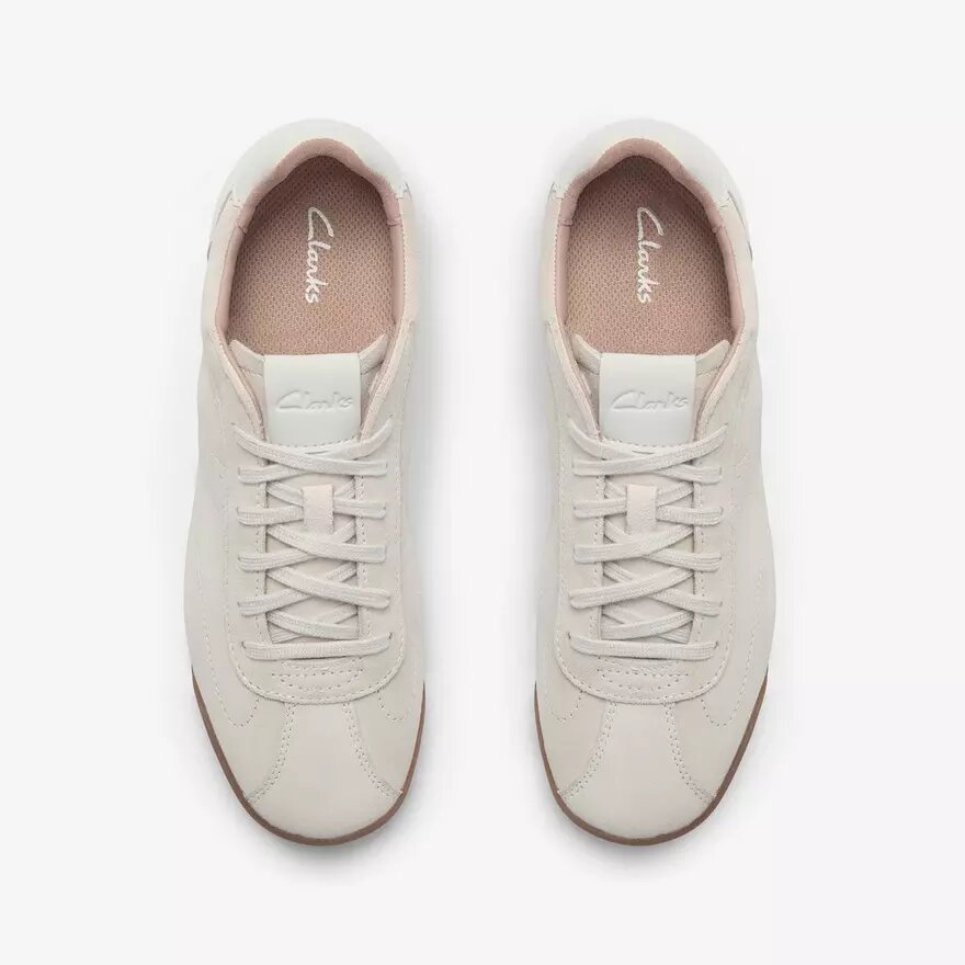 Moritz Lo2 Sneakers i off-white ruskind til kvinder Moritz Lo2 Sneakers i off-white ruskind til kvinder