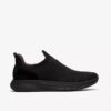 Motion Trek herresneakers i sort strik