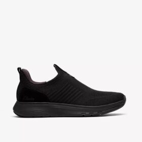 Motion Trek herresneakers i sort strik Motion Trek herresneakers i sort strik
