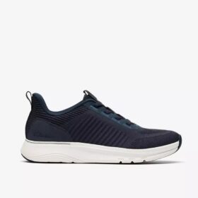 Motion Trek Lt Navy strikkede sneakers til mænd