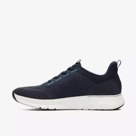 Motion Trek Lt Navy strikkede sneakers til mænd