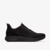 Motion Trek Lt sorte strikkede Sneakers til mænd Motion Trek Lt sorte strikkede Sneakers til mænd