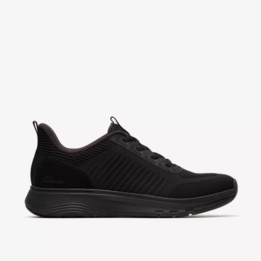Motion Trek Lt sorte strikkede Sneakers til mænd Motion Trek Lt sorte strikkede Sneakers til mænd