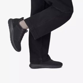 Motion Trek Lt sorte strikkede Sneakers til mænd