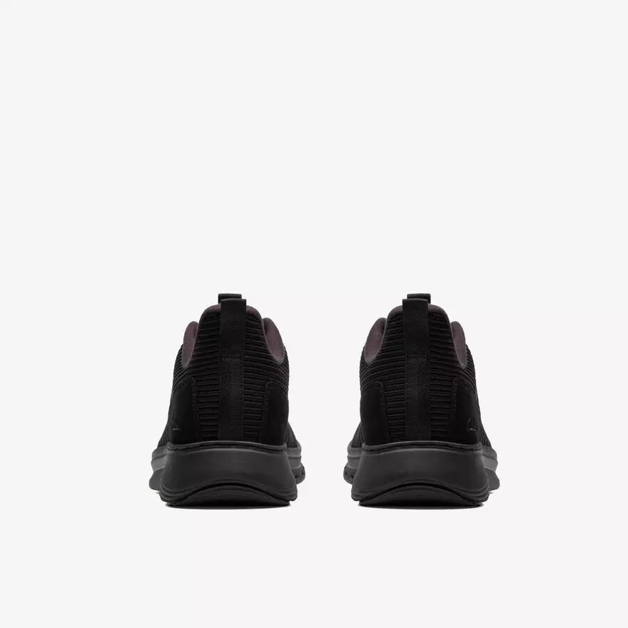 Motion Trek Lt sorte strikkede Sneakers til mænd Motion Trek Lt sorte strikkede Sneakers til mænd