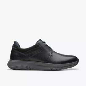 Motion Trek Pt sort lædersneaker til mænd