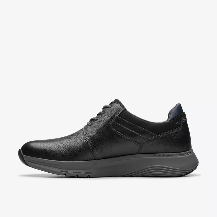 Motion Trek Pt sort lædersneaker til mænd Motion Trek Pt sort lædersneaker til mænd
