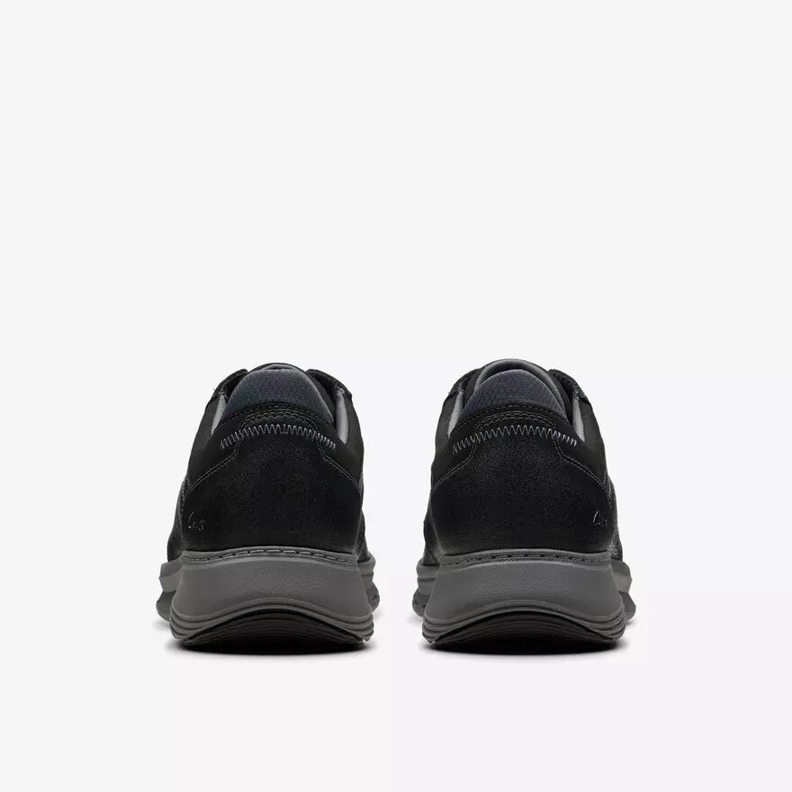 Motion Trek Pt sort lædersneaker til mænd Motion Trek Pt sort lædersneaker til mænd