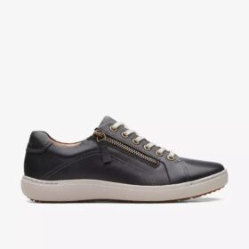Nalle Lace sneakers i sort læder til kvinder