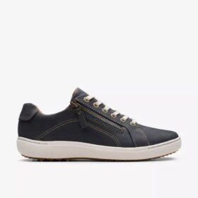 Nalle Lace sneakers til kvinder i marineblå nubuck