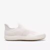 Nalle Step hvide strikkede Slip-ons til kvinder Nalle Step hvide strikkede Slip-ons til kvinder