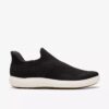 Nalle Step sorte strikkede Slip-ons til kvinder Nalle Step sorte strikkede Slip-ons til kvinder