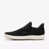 Nalle Step sorte strikkede Slip-ons til kvinder Nalle Step sorte strikkede Slip-ons til kvinder