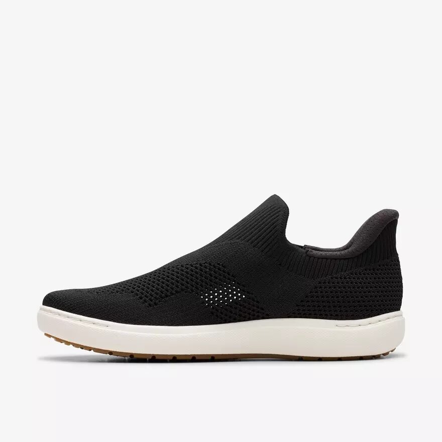 Nalle Step sorte strikkede Slip-ons til kvinder Nalle Step sorte strikkede Slip-ons til kvinder