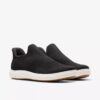 Nalle Step sorte strikkede Slip-ons til kvinder Nalle Step sorte strikkede Slip-ons til kvinder