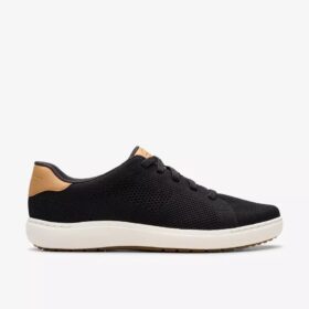 Nalle Walk sorte strikkede sneakers til kvinder