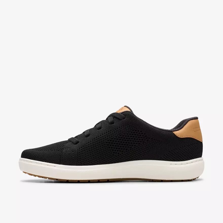 Nalle Walk sorte strikkede sneakers til kvinder Nalle Walk sorte strikkede sneakers til kvinder