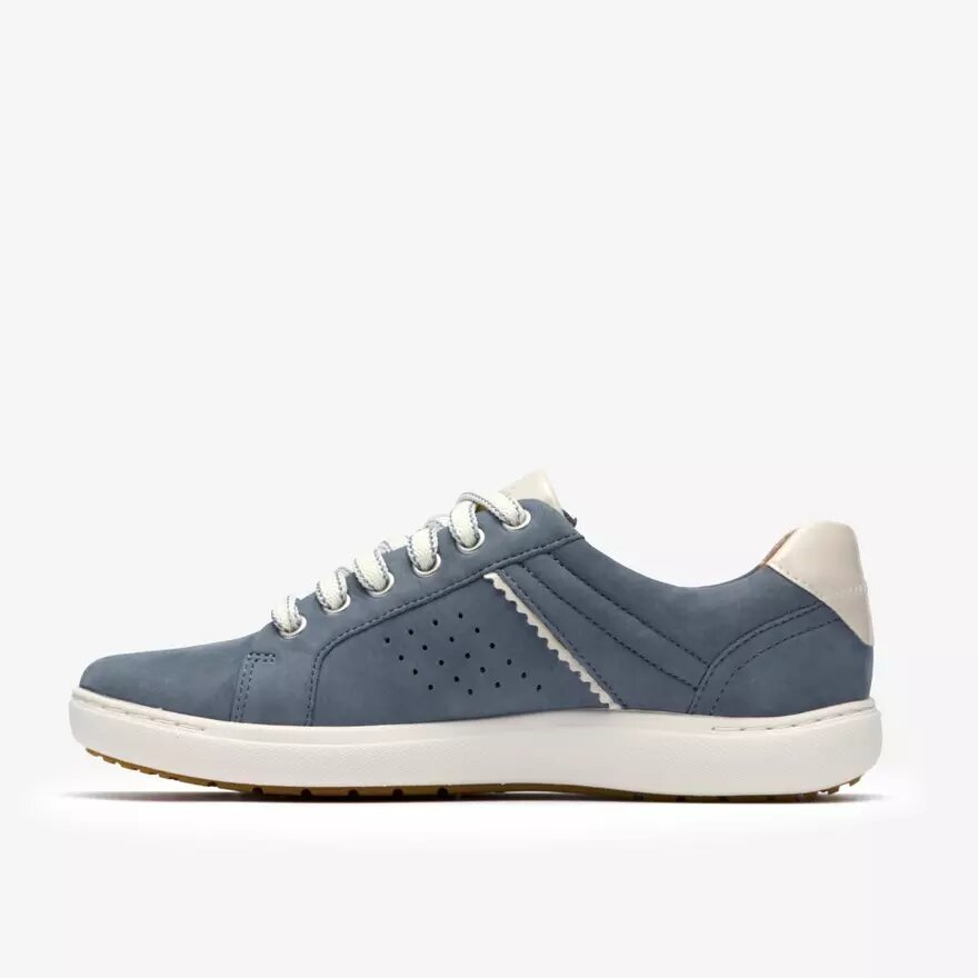 Nalle Zen blå nubuck-Sneakers til kvinder Nalle Zen blå nubuck-Sneakers til kvinder