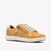 Nalle Zen gule nubuck-Sneakers til kvinder