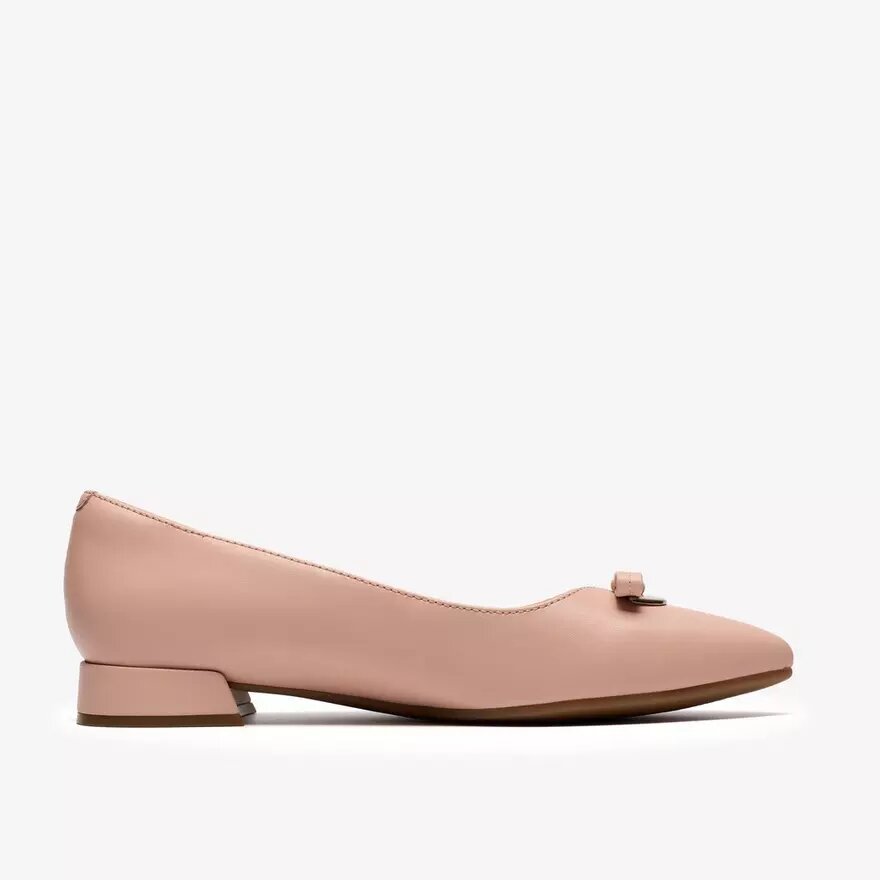 Natalyn Trim lyserøde læderslip-ons til kvinder Natalyn Trim lyserøde læderslip-ons til kvinder
