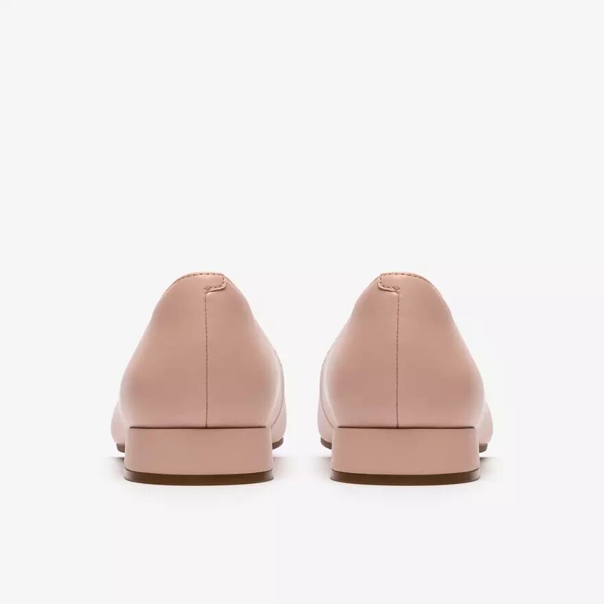 Natalyn Trim lyserøde læderslip-ons til kvinder Natalyn Trim lyserøde læderslip-ons til kvinder