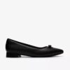 Natalyn Trim slip-ons i sort læder til kvinder Natalyn Trim slip-ons i sort læder til kvinder