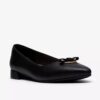 Natalyn Trim slip-ons i sort læder til kvinder Natalyn Trim slip-ons i sort læder til kvinder