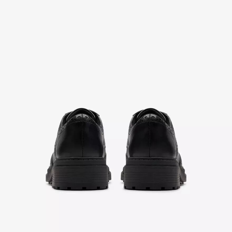 Orinoco3 Derby-loafers i sort læder til kvinder Orinoco3 Derby-loafers i sort læder til kvinder