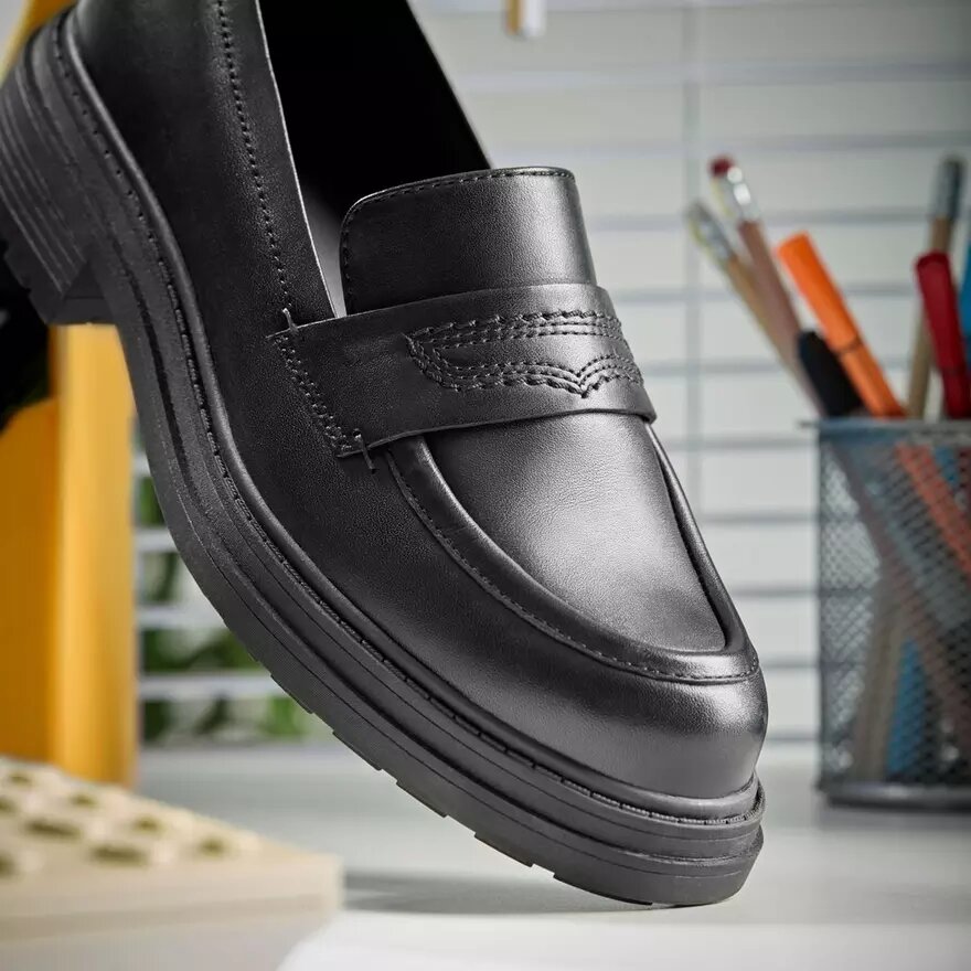 Orinoco3 Edge sort læder Loafers til kvinder (US) Orinoco3 Edge sort læder Loafers til kvinder (US)