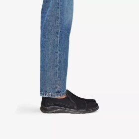 Orlene Slip-ons i sort læder for kvinder