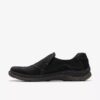 Orlene Slip-ons i sort læder for kvinder