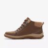 Orlene Top Wp Dark Sand Nubuck Chelsea støvler til kvinder