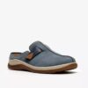 Orlene-træsko til kvinder i denimblå nubuck – Træsko & Mules Orlene-træsko til kvinder i denimblå nubuck – Træsko & Mules