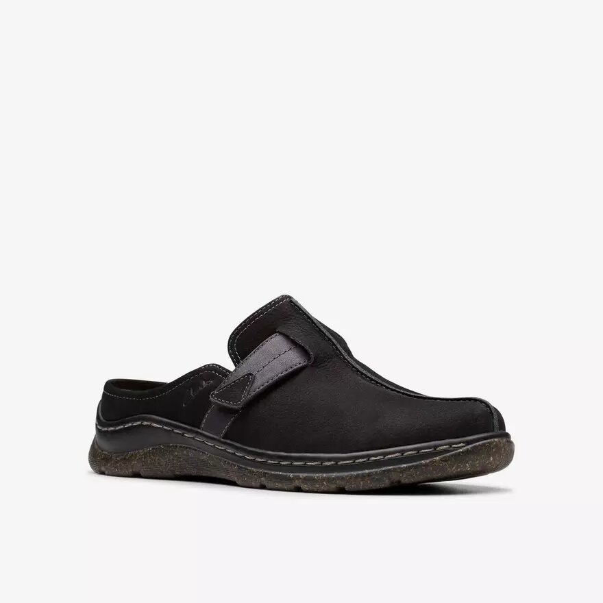 Orlene-træsko til kvinder i sort nubuck – træsko & Mules Orlene-træsko til kvinder i sort nubuck – træsko & Mules