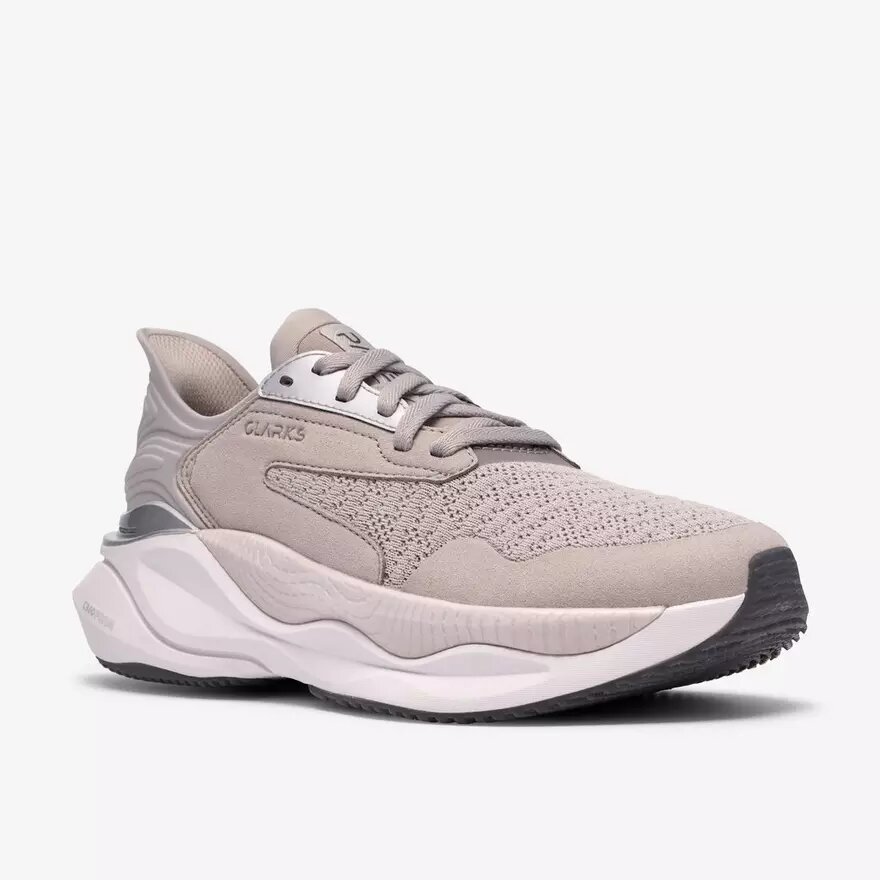 Pace Walk grå kombinationssneakers til kvinder Pace Walk grå kombinationssneakers til kvinder