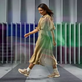 Pace Walk Sand Athleisure-sko til kvinder