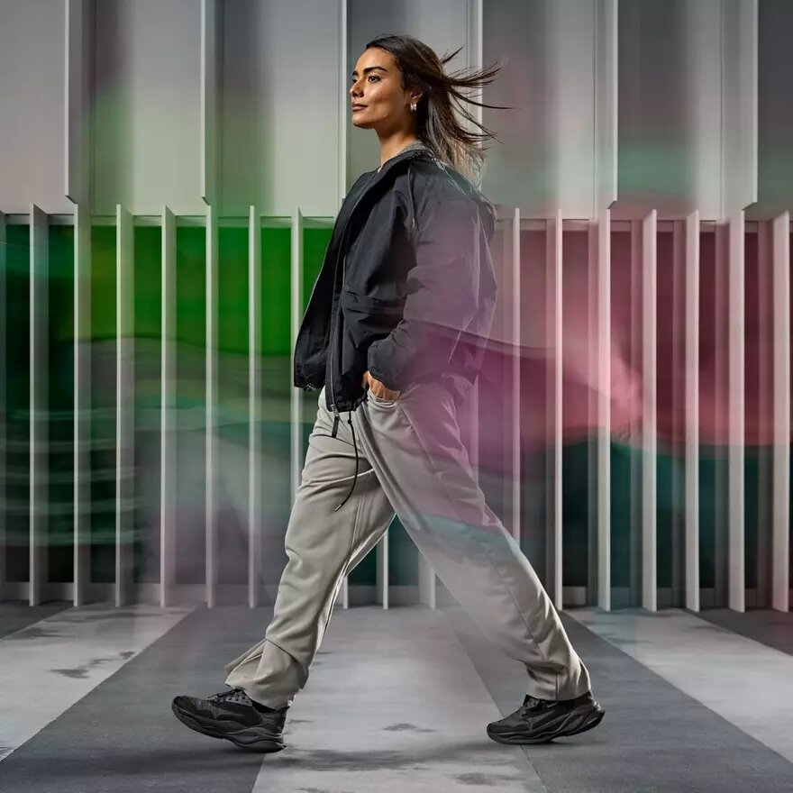 Pace Walk sort damer-athleisure-sko Pace Walk sort damer-athleisure-sko