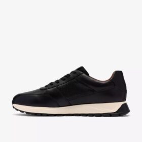 Radwell Tie sneakers i sort læder til mænd