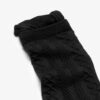 Ruffle Crew sorte strømpe Ruffle Crew sorte strømpe
