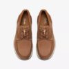 Sailview-sejlersko til mænd med snørebånd i lys beige nubuck